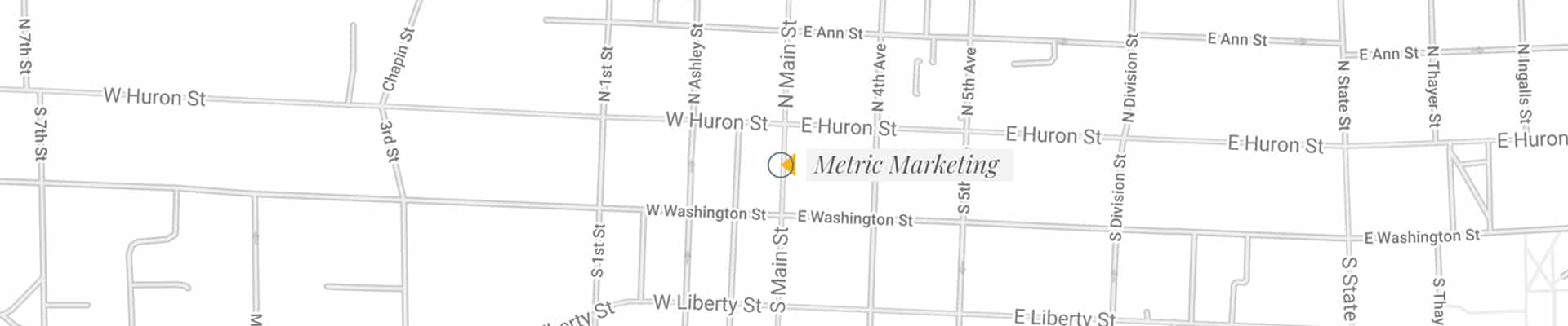 Map of Metric Marketing Location