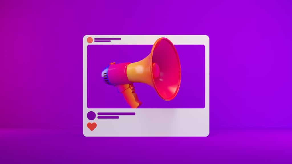 Speech Bubble Megaphone