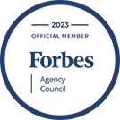 2023 Official Member Forbes Agency Council logo