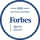 2023 Official Member Forbes Agency Council logo